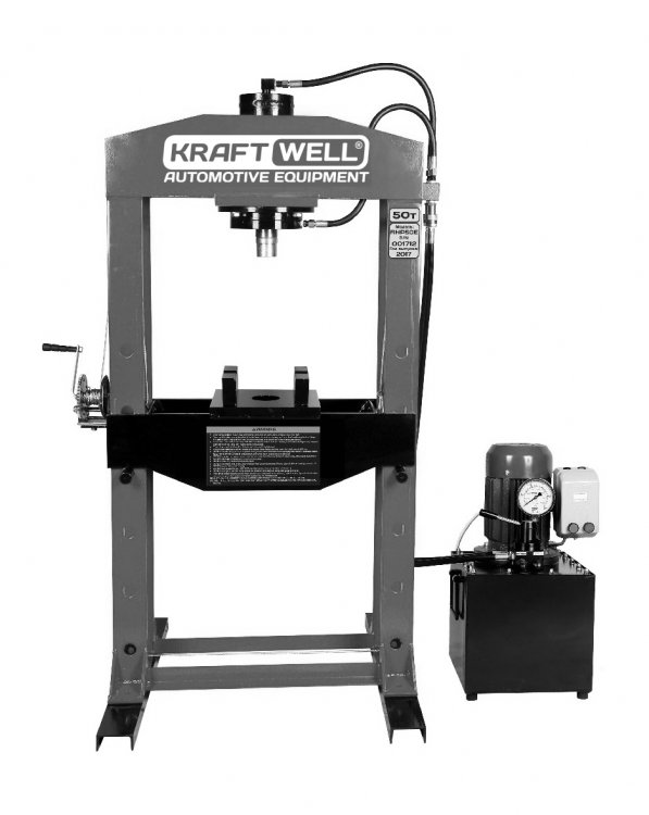 Пресс 50 т. сварная рама c электроприводом Пресс 50 т. сварная рама c электроприводом