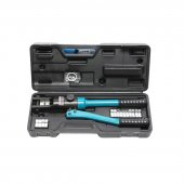 Инструмент гидравлический обжимной для кабелей 10т(ход штока-14мм, сечение 10-120мм2, адаптеры-10,16,25,35,50,70,95,120мм), в кейсе Инструмент гидравлический обжимной для кабелей 10т(ход штока-14мм, сечение 10-120мм2, адаптеры-10,16,25,35,50,70,95,120мм), в кейсе