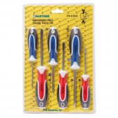 Набор отверток 6пр. (SL: 6х100мм, 5х75мм, 3х75мм, PH: PH2x100мм, PH1x75мм, PH0x75мм)в блистере