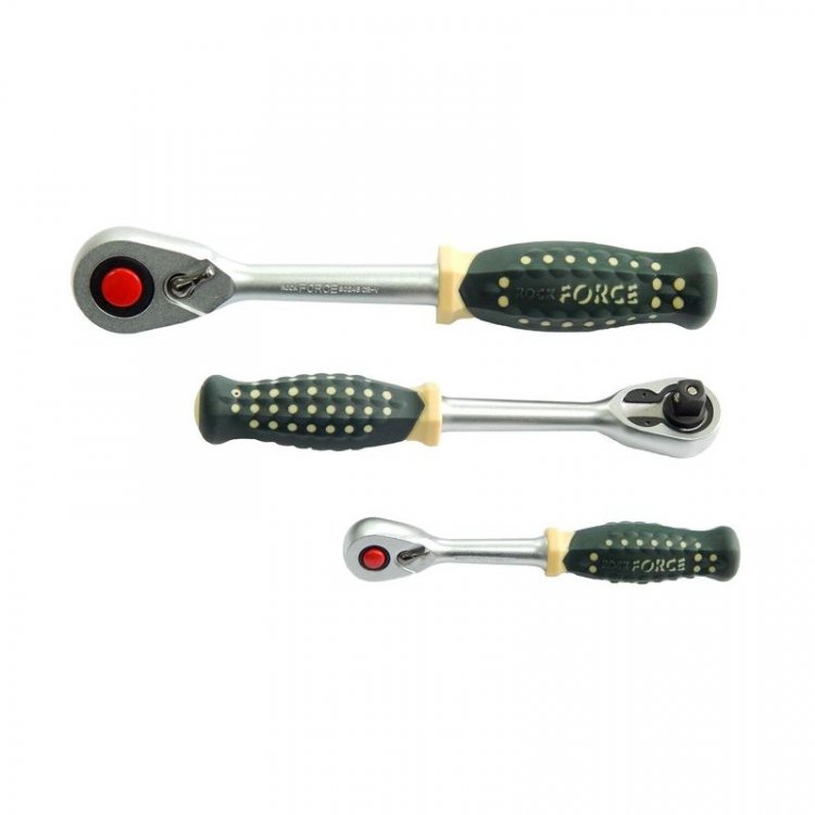 1/2" Трещотка усиленная с противоскользящей пластиковой рукояткой (48зуб.) 1/2" Трещотка усиленная с противоскользящей пластиковой рукояткой (48зуб.)