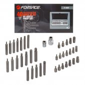 Набор бит с битодержателями 40пр.(70/35,T20-Т55, H4-H12, M5-M12) в железном кейсе Набор бит с битодержателями 40пр.(70/35,T20-Т55, H4-H12, M5-M12) в железном кейсе