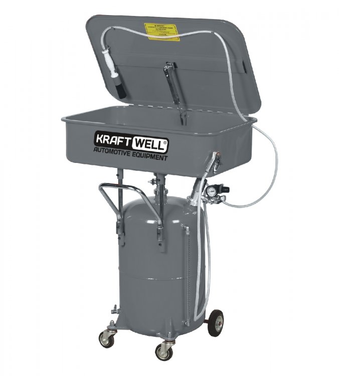 Установка для мойки деталей мобильная пневматическая