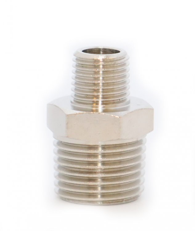 Переходник резьбовой M1/2 - M1/4, 1 шт