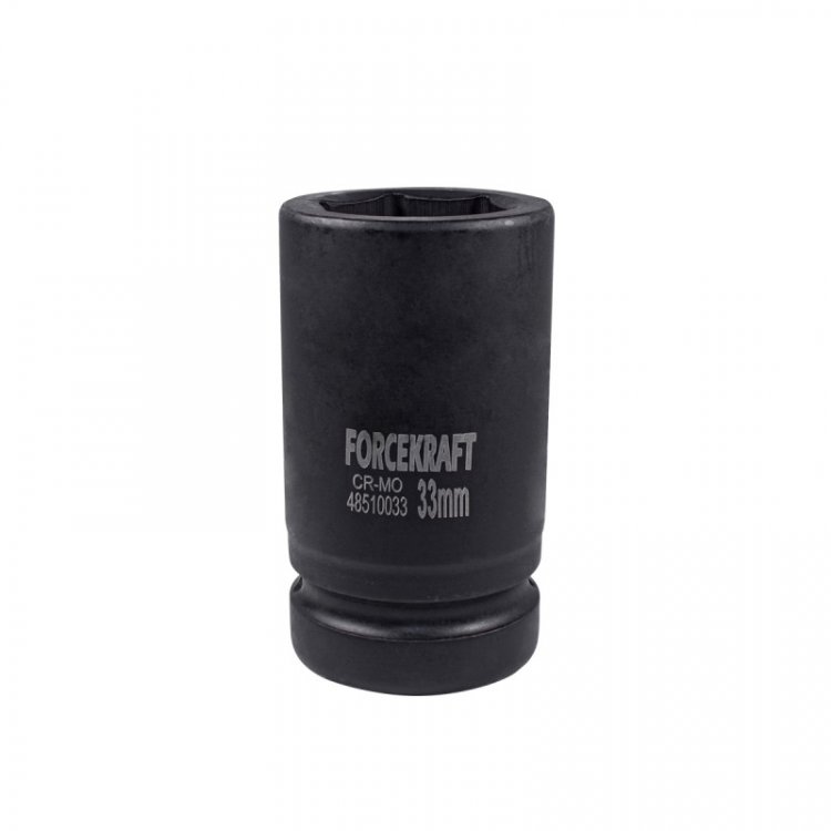 Головка ударная глубокая 33мм (6гр.), 1"