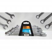 Набор ключей комбинированных 8пр. (6, 8, 10, 12, 13, 14, 17, 19мм).в пластиковом держателе Набор ключей комбинированных 8пр. (6, 8, 10, 12, 13, 14, 17, 19мм).в пластиковом держателе