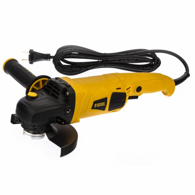 Машина шлифовальная угловая AG150-1500, 1500 Вт, 150 мм, 8500 об/мин// Denzel