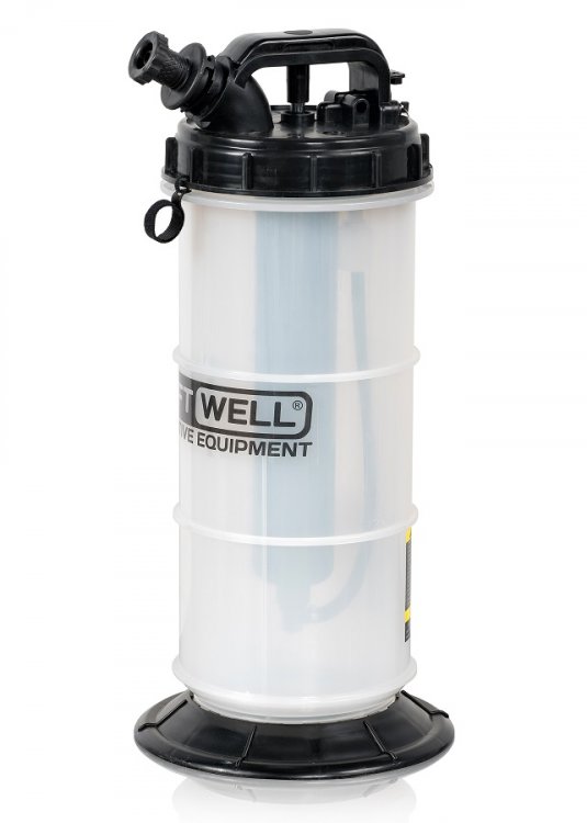 Емкость для откачки масла с ручным приводом, 6 л Емкость для откачки масла с ручным приводом, 6 л