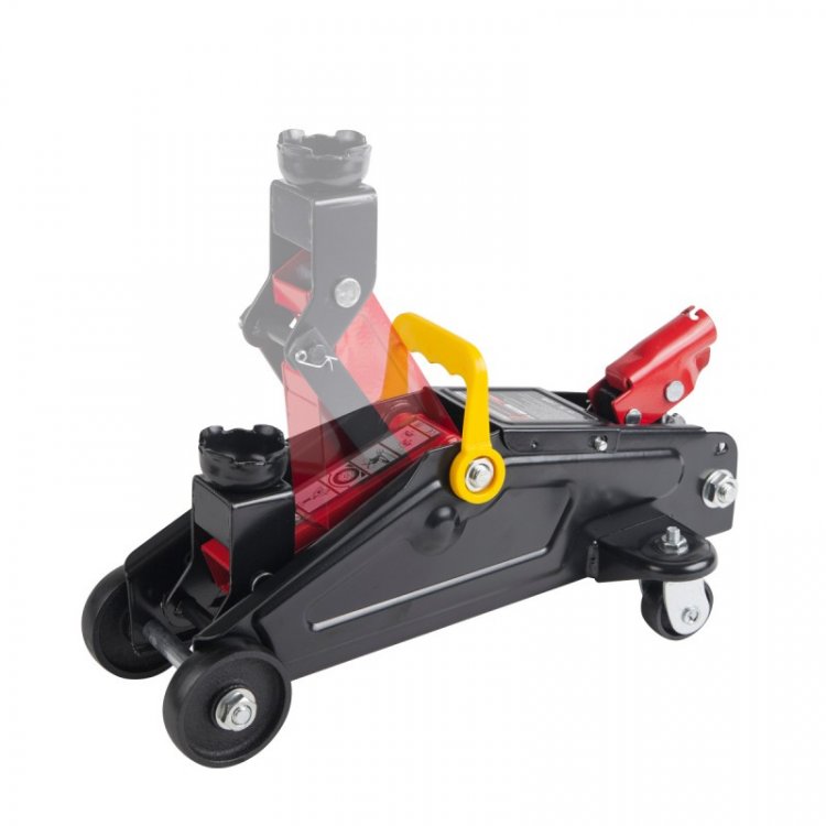 Домкрат подкатной гидравлический 2т (h min 135мм, h max 300мм) Домкрат подкатной гидравлический 2т (h min 135мм, h max 300мм)