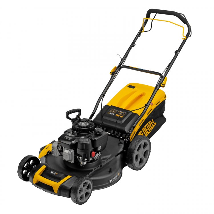 Газонокосилка бензиновая GLR-510SP-ZS, 171 см3, ширина 51 см, привод, травосборник 65 л Denzel Газонокосилка бензиновая GLR-510SP-ZS, 171 см3, ширина 51 см, привод, травосборник 65 л Denzel