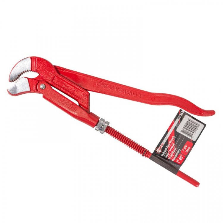 Ключ газовый 1" 45° (захват S-образный:50мм)