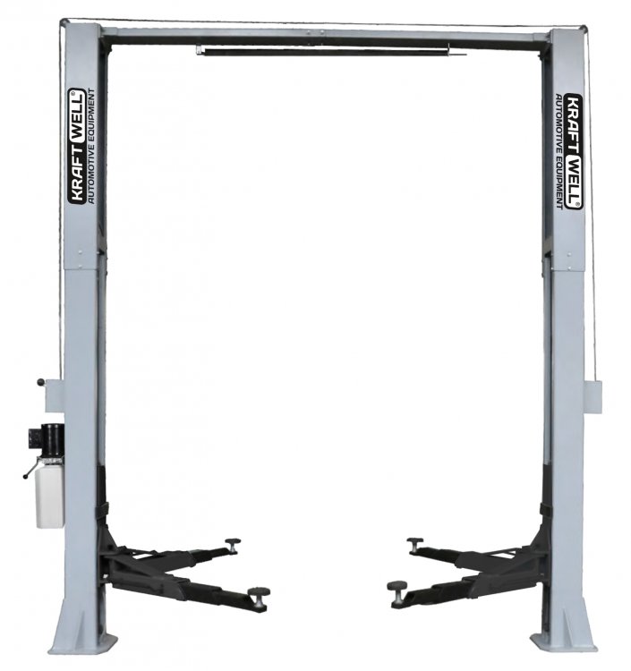 Подъемник г/п 5,5 т. упр.стопорами на 1-й колонне с анкерами и проставками