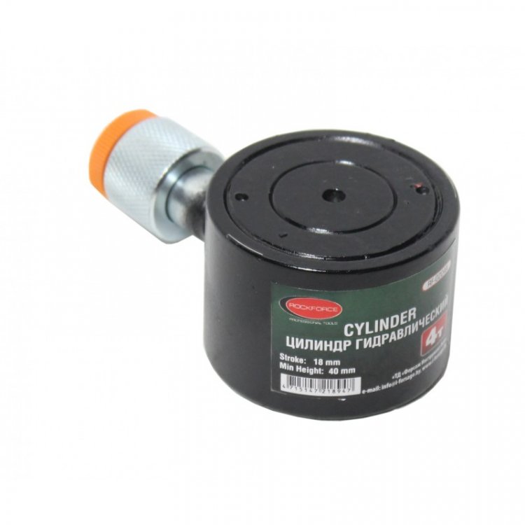 Цилиндр гидравлический 4т (ход штока - 68мм, длина общая - 140мм) Цилиндр гидравлический 4т (ход штока - 68мм, длина общая - 140мм)