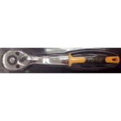 Трещотка с резиновой рукояткой 1/2" (72зуб.)