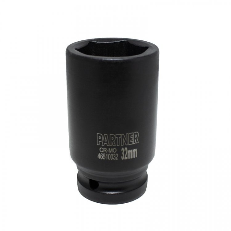 Головка ударная глубокая 32мм 6гр. 3/4" Головка ударная глубокая 32мм 6гр. 3/4"