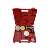 Пневмополировальная машинка в комплекте с кругами 3", 5пр(2500об/мин ), в кейсе