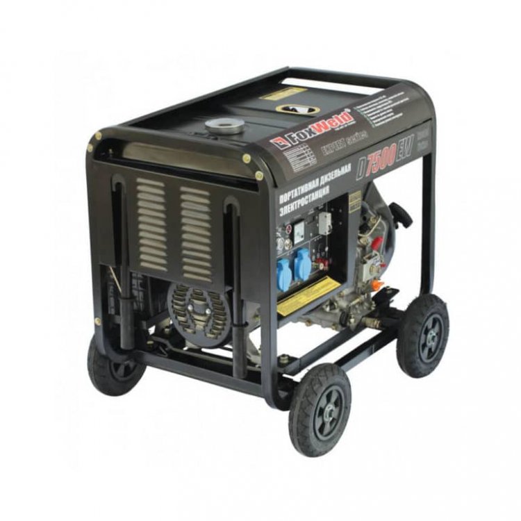 Дизельный генератор Foxweld D7500EW (арт. 4368) Дизельный генератор Foxweld D7500EW (арт. 4368)