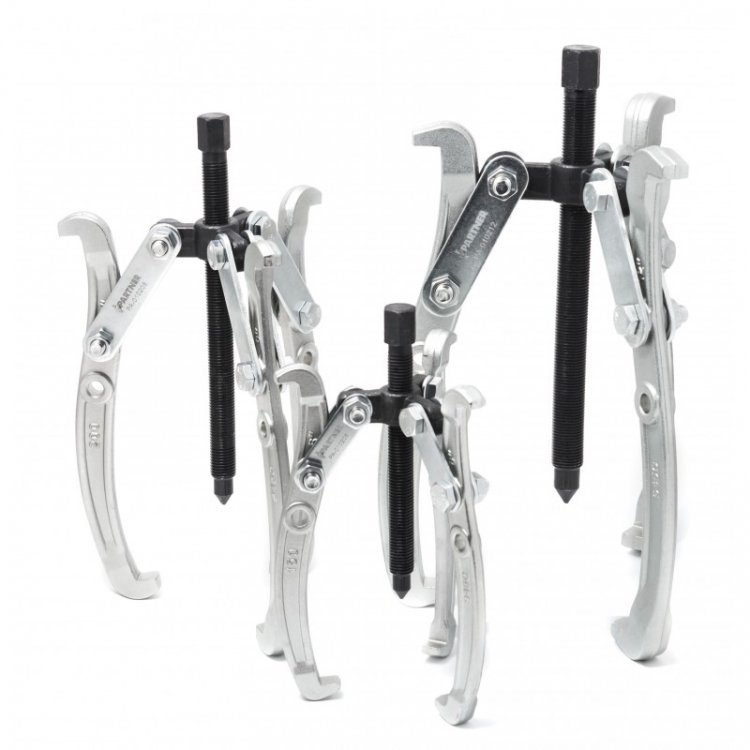 Съемник трехлапый переставной 3" (Ø захвата -75мм, длина лап-75мм, лапы S-образные)