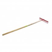 Грабли с деревянной рукояткой(14-зуб., L-1220мм, ширина-350мм)
