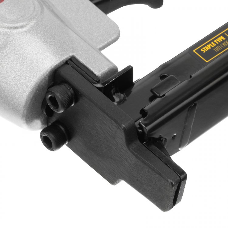 Степлер пневматический PS8016 для прямоугольных скоб 21GA от 6 до 16 мм// Denzel Степлер пневматический PS8016 для прямоугольных скоб 21GA от 6 до 16 мм// Denzel