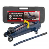 Домкрат подкатной гидравлический 2 т (h min 135мм, h max 385мм) с резиновой накладкой в кейсе Домкрат подкатной гидравлический 2 т (h min 135мм, h max 385мм) с резиновой накладкой в кейсе