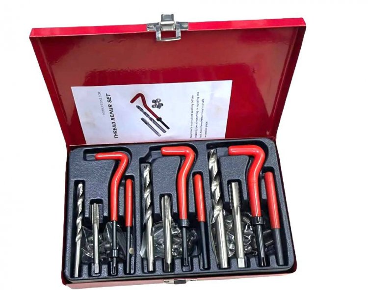 Набор для ремонта и восстановления резьбы 88 предметов, HOREX арт. № HZ 25.1.064W Набор для ремонта и восстановления резьбы 88 предметов, HOREX арт. № HZ 25.1.064W