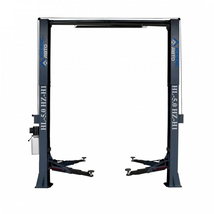 Подъёмник двухстоечный электрогидравлический г/п 5 т Horex, арт. HL-5.0HZ-H1