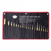 Набор зубил и выколоток, 21пр.(зубила:16х165,13х150,11х140,10х125,8х115мм; выколотки:8х155/180,6х145/155,5х135/140,4х125/130,3х120-2шт.,2.5х115мм-2шт) Набор зубил и выколоток, 21пр.(зубила:16х165,13х150,11х140,10х125,8х115мм; выколотки:8х155/180,6х145/155,5х135/140,4х125/130,3х120-2шт.,2.5х115мм-2шт)