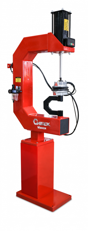 Макси  (ВЭП1.00.00М-11СБ) Электрический вулканизатор (220В, 1200Вт с двумя нагр. элементами t=145ºС и пневматическим приводом)