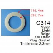 Клипса для крепления внутренней обшивки а/м универсальная пластиковая (100шт/уп.)