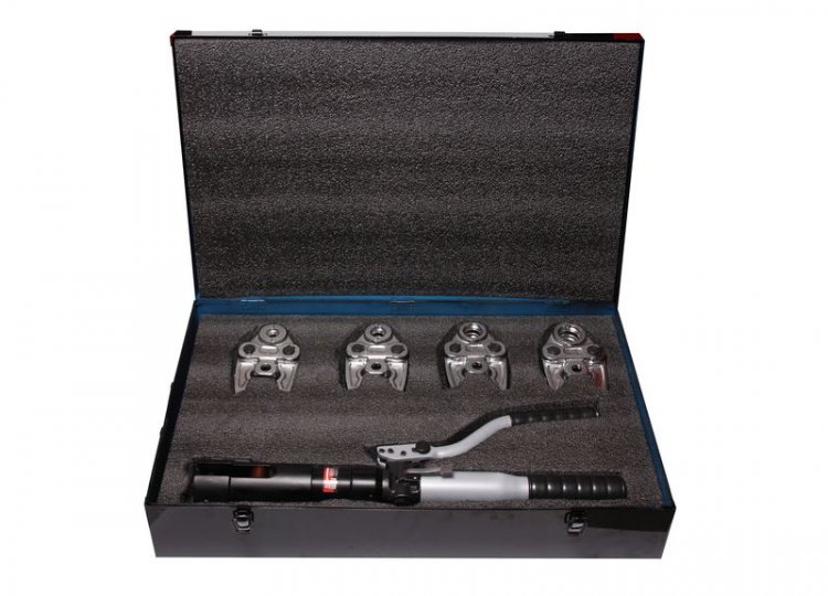 Инструмент гидравлический обжимной для кабелей 6.5т (адаптеры:16, 20, 26, 32мм), в кейсе