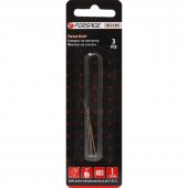 Сверло по металлу 1мм HSS+Co (3шт), в блистере