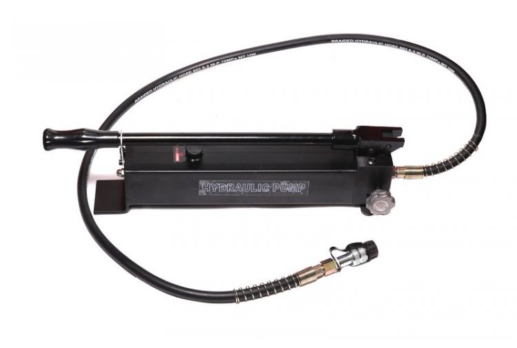 Насос гидравлический ручной (20-700bar,емкость масла-2.5л, длина-710мм,ширина-150мм,высота-210мм) Насос гидравлический ручной (20-700bar,емкость масла-2.5л, длина-710мм,ширина-150мм,высота-210мм)
