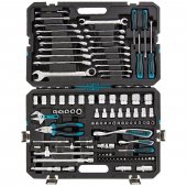 Набор инструментов, 1/4", 1/2", CrV, 120 зубьев, 101 предмет// Gross