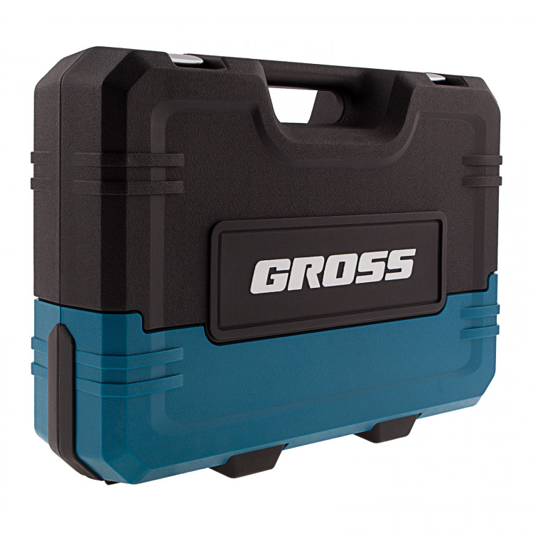 Набор инструментов, 1/4", 1/2", CrV, 120 зубьев, 101 предмет// Gross Набор инструментов, 1/4", 1/2", CrV, 120 зубьев, 101 предмет// Gross