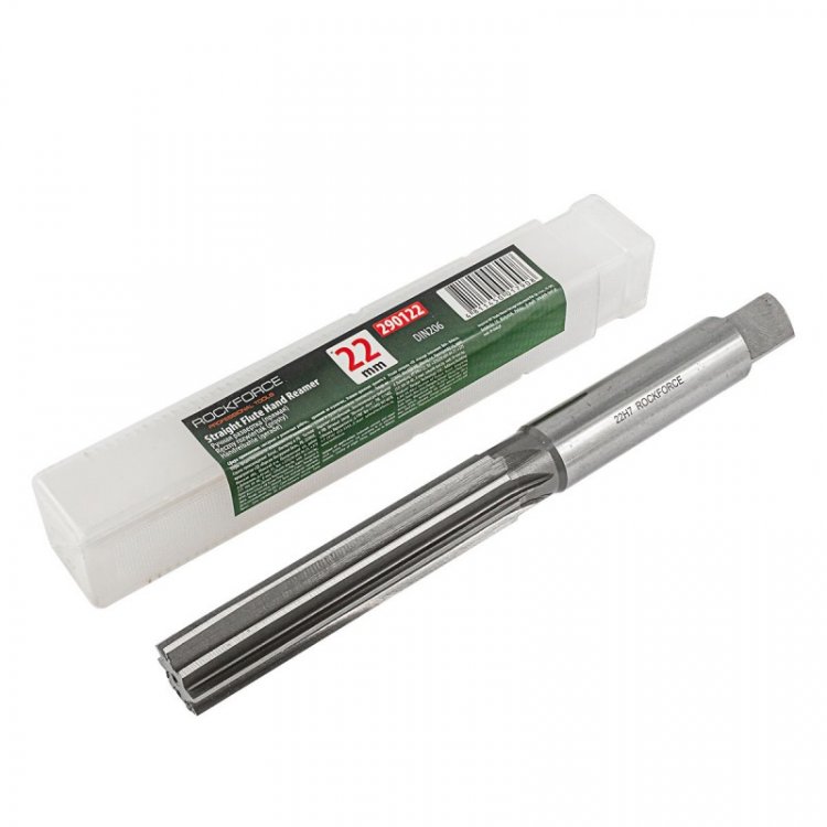 Развертка ручная (прямая) 22мм Profi, в пластиковом футляре