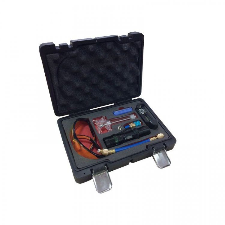 Комплект для обнаружения утечек хладагента, в кейсе "Premium" Комплект для обнаружения утечек хладагента, в кейсе "Premium"