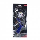 Пистолет для подкачки шин с манометром и шлангом (0-8.5 Bar), в блистере Пистолет для подкачки шин с манометром и шлангом (0-8.5 Bar), в блистере