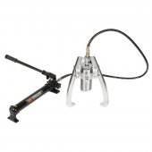 Съемник двух-трехлапый переставной гидравлический 50т(Ø захвата:200-500мм,мах. глубина захвата-250мм,ход штока-60мм) с выносным насосом