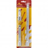 1/2" Набор удлинителей 3пр.(75, 125, 250мм) на блистере 1/2" Набор удлинителей 3пр.(75, 125, 250мм) на блистере