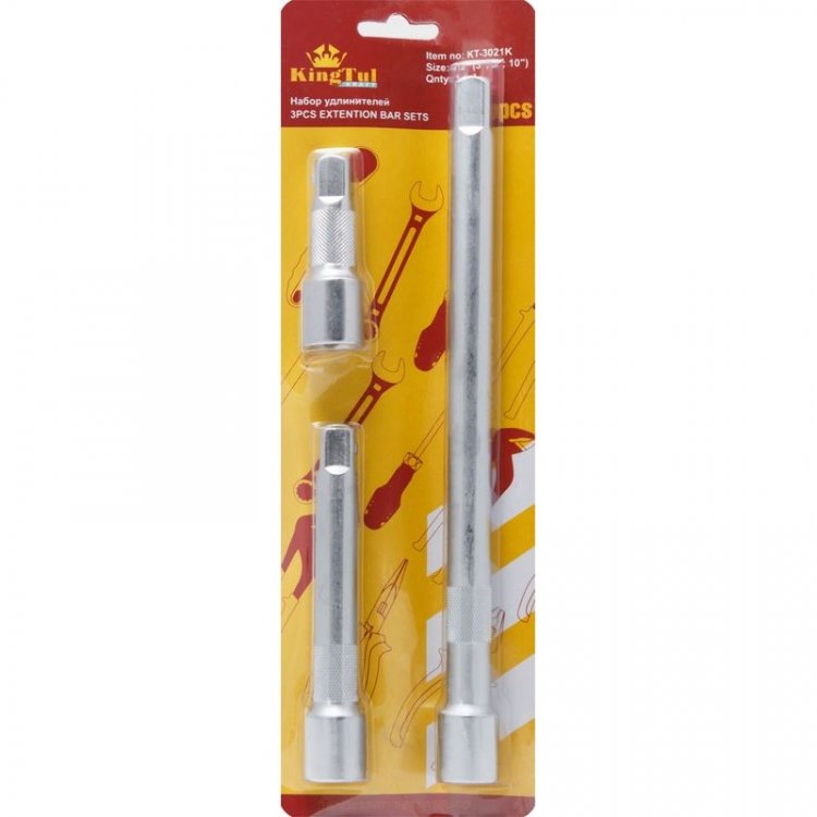 1/2" Набор удлинителей 3пр.(75, 125, 250мм) на блистере