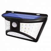 Светильник светодиодный настенный на солнечной батарее с датчиком движения (68 светодиодов SMD) Светильник светодиодный настенный на солнечной батарее с датчиком движения (68 светодиодов SMD)