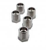 Переходник резьбовой M1/2 - F1/4, 5 шт