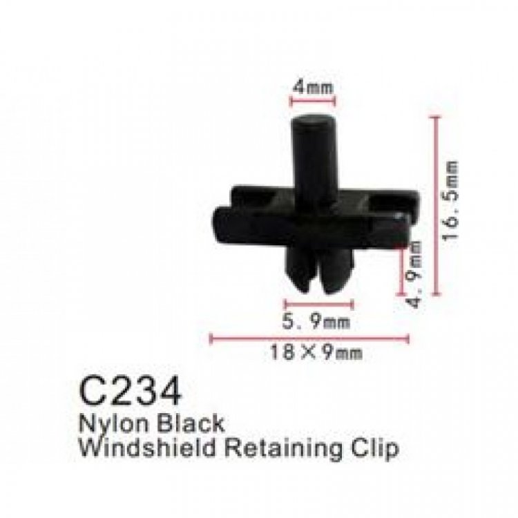 Клипса для крепления внутренней обшивки а/м БМВ пластиковая (100шт/уп.) Клипса для крепления внутренней обшивки а/м БМВ пластиковая (100шт/уп.)