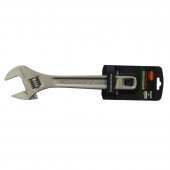 Ключ разводной Profi CRV 10"-250мм (захват 0-30мм), на пластиковом держателе