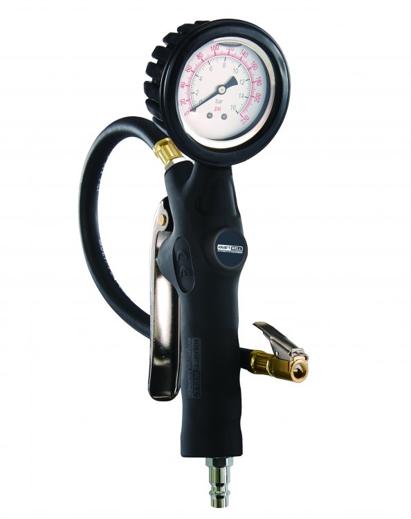Пистолет с аналоговым жидкостным манометром 16 бар Пистолет с аналоговым жидкостным манометром 16 бар