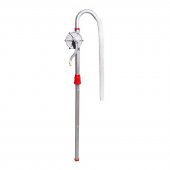 Насос ручной роторный телескопический для раздачи масла на бочку 200л