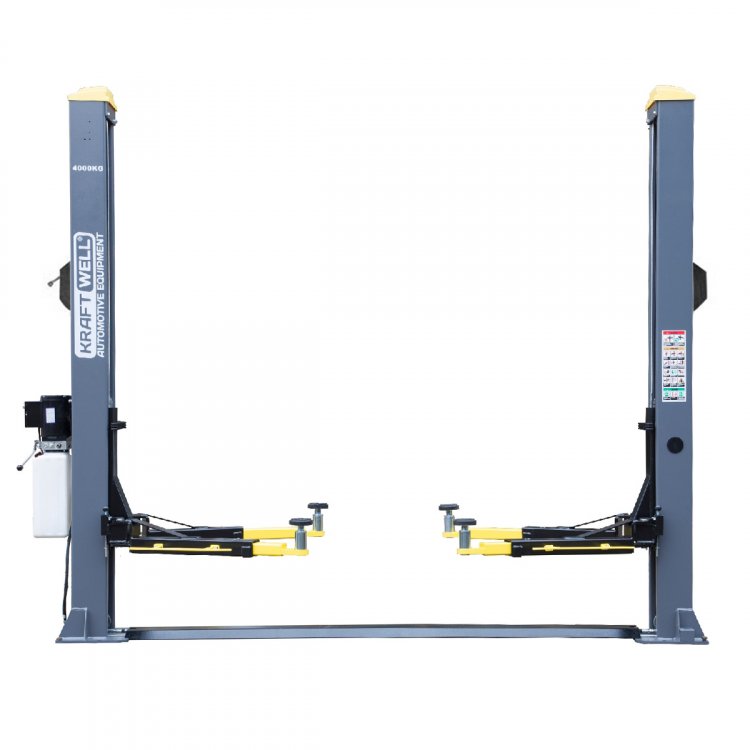 Подъемник г/п 4 т. упр.стопорами на 1-й колонне с анкерами и проставками