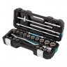 Набор инструментов, 1/2", CrV, 120 зубьев, 24 предмета// Gross