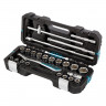 Набор инструментов, 1/2", CrV, 120 зубьев, 24 предмета// Gross