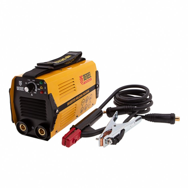 Аппарат инвертор. дуговой сварки DS-180 Compact, 180 А, ПВ 70%, диам.эл. 1,6-4 мм// Denzel Аппарат инвертор. дуговой сварки DS-180 Compact, 180 А, ПВ 70%, диам.эл. 1,6-4 мм// Denzel